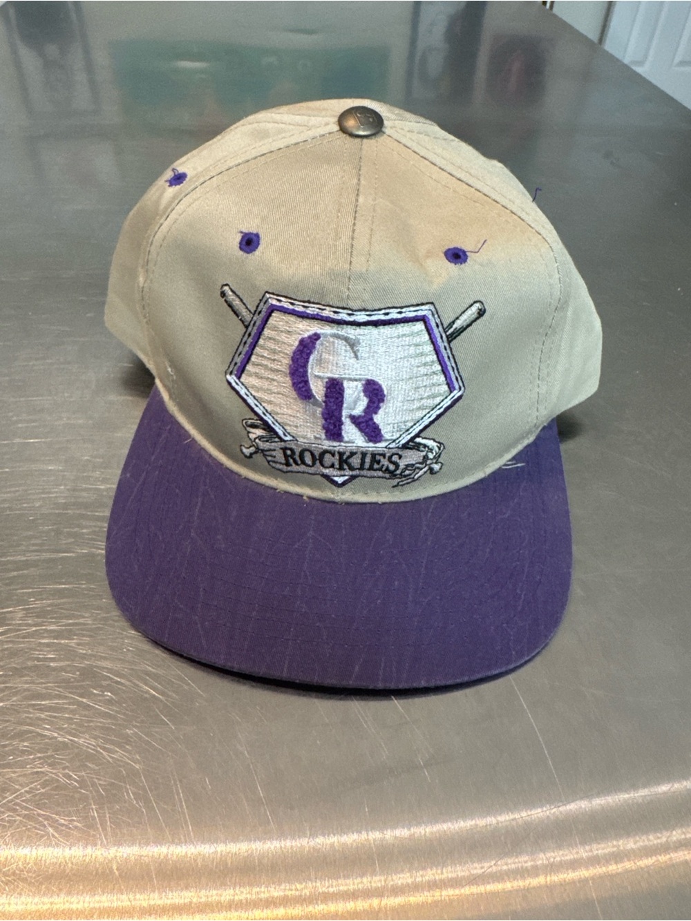 Vintage Colorado Rockies Starter snapback cap